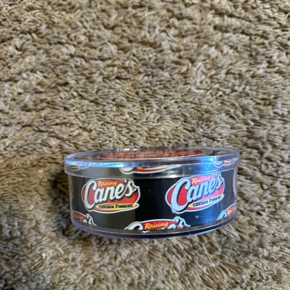 Vintage Raising Cane's “triple black” logo belt 00s - Picture 4 of 6